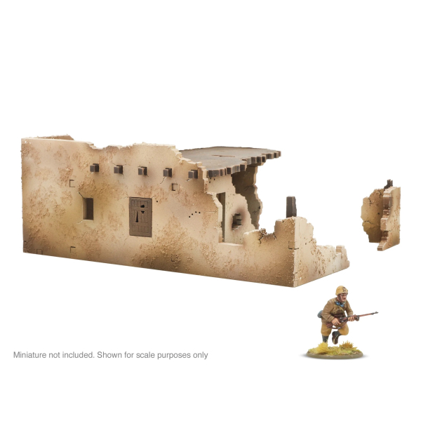Warlord Games: Adobe Building - Gentleman's War Ruins